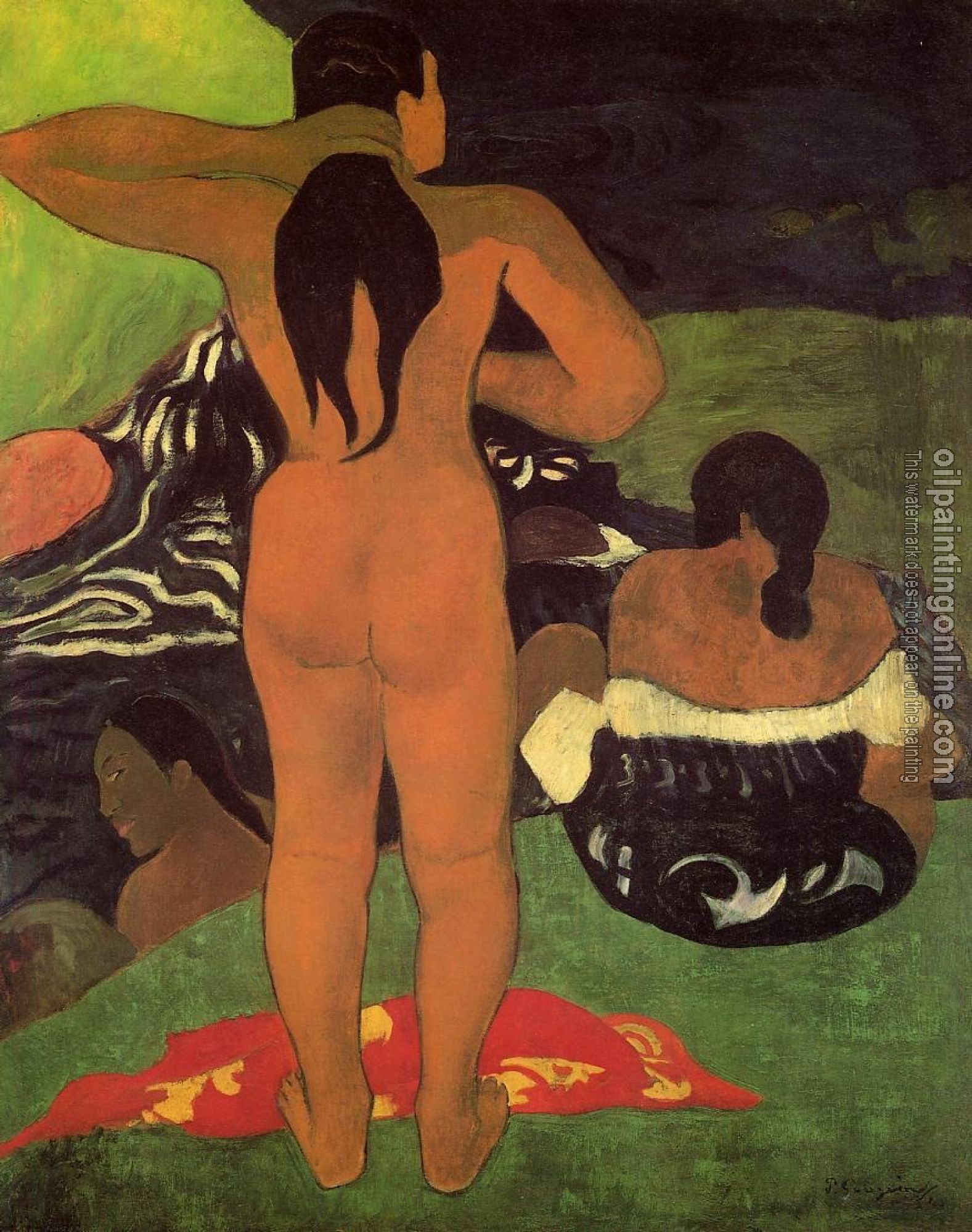 Gauguin, Paul - Tahitian Women Bathing